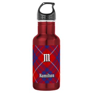 Clan Hamilton Red Tartan 532 Ml Water Bottle