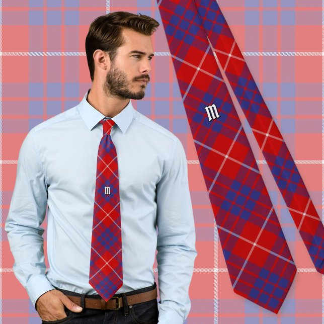 Clan Hamilton Red Tartan Neck Tie (Creator Uploaded)