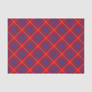 Clan Hamilton Red Tartan Tissue Paper