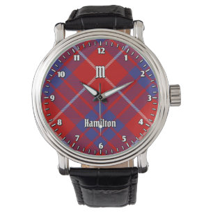 Clan Hamilton Red Tartan Watch