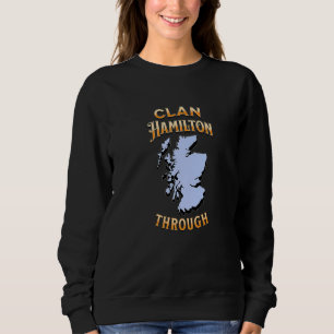 Clan Hamilton Scottish Motto Crest Sweatshirt