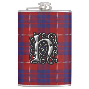 Clan Hamilton Tartan Old Scotland Flask
