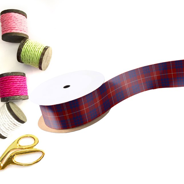 Clan Hamilton Tartan Ribbon Satin Ribbon (Creator Uploaded)