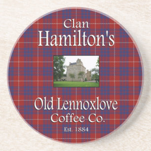 Clan Hamilton's Old Lennoxlove Coffee Co. Coaster