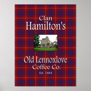 Clan Hamilton's Old Lennoxlove Coffee Co. Poster