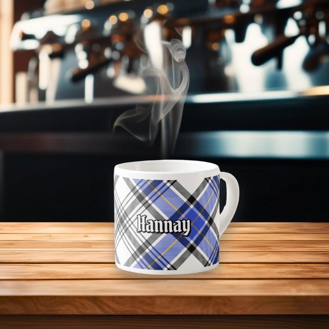 Clan Hannay Tartan Espresso Cup (Creator Uploaded)