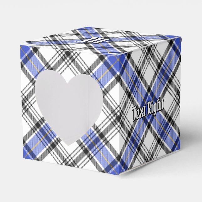 Clan Hannay Tartan Favour Box (Front Side)