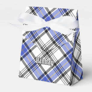 Clan Hannay Tartan Favour Box