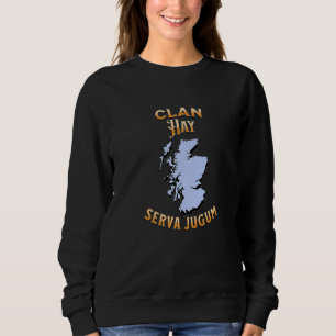 Clan Hay Scottish Motto Crest Sweatshirt