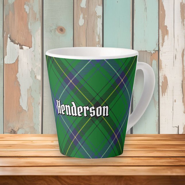 Clan Henderson Tartan Latte Mug (Creator Uploaded)