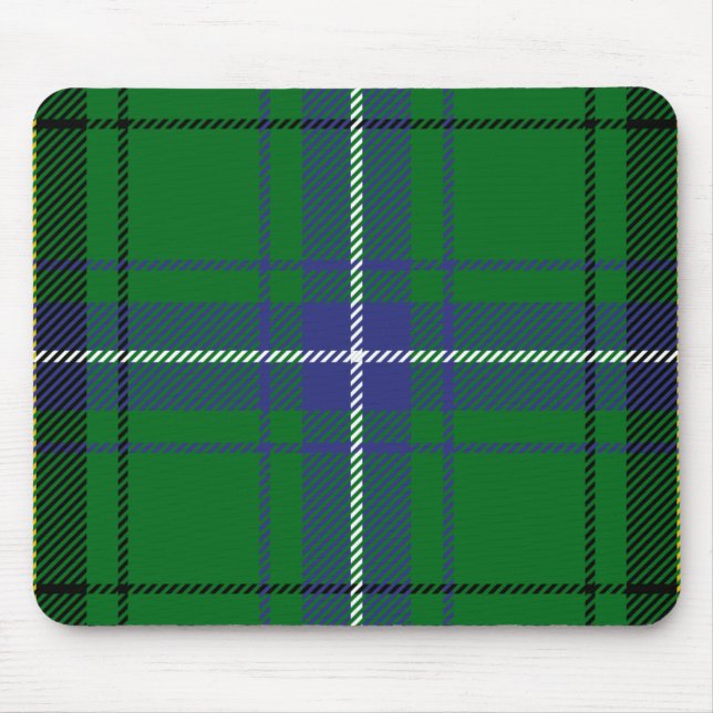 Clan Henderson Tartan Mouse Pad (Front)