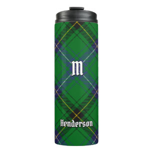 Clan Henderson Tartan Thermal Tumbler