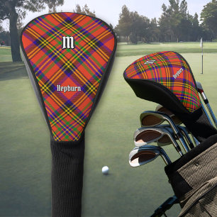 Clan Hepburn Tartan Golf Head Cover