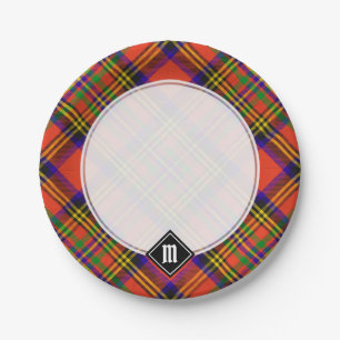 Clan Hepburn Tartan Paper Plate