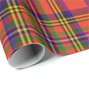 Clan Hepburn Tartan Wrapping Paper