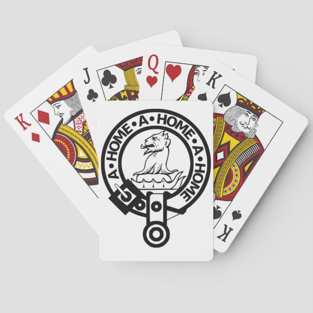 Clan Home Playing Cards (Back)
