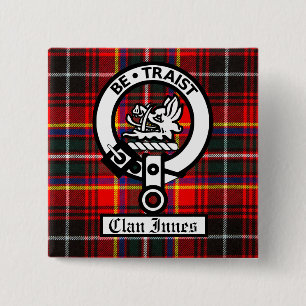 Clan Innes Crest Badge and Tartan