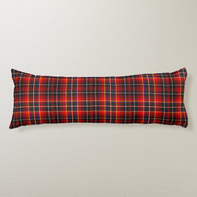 Clan Innes Tartan Plaid Body Cushion (Front)