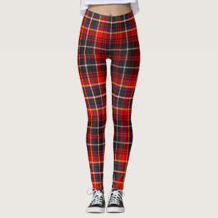 Clan Innes Tartan Plaid Leggings