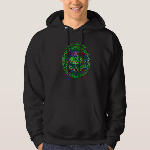 Clan Jardine Scottish Tartan Celtic Thistle Hoodie