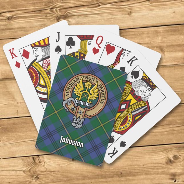Clan Johnston Crest Playing Cards (Creator Uploaded)