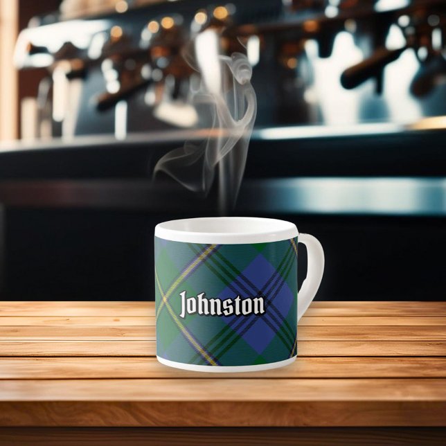 Clan Johnston Tartan Espresso Cup (Creator Uploaded)