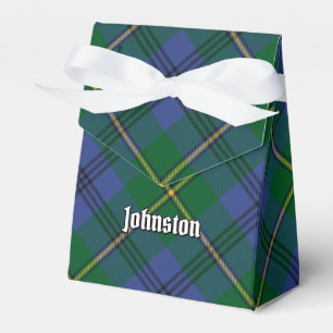 Clan Johnston Tartan Favour Box