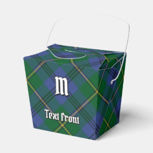 Clan Johnston Tartan Favour Box