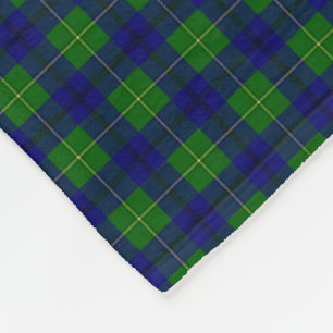 Clan Johnston Tartan Fleece Blanket