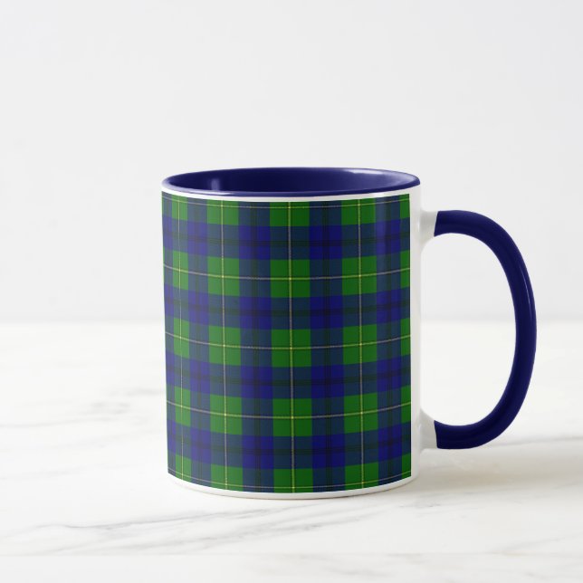 Clan Johnston Tartan Mug (Right)