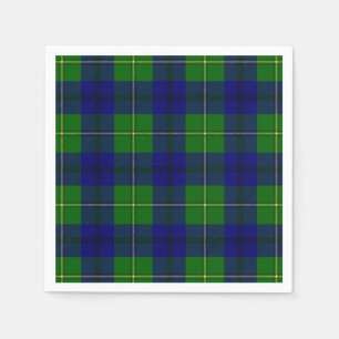 Clan Johnston Tartan Napkin