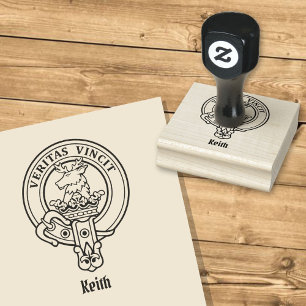 Clan Keith Crest Rubber Stamp