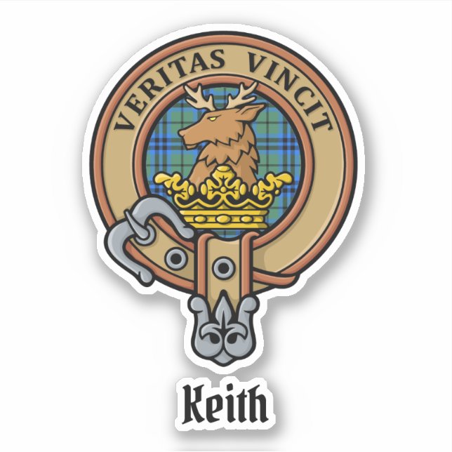 Clan Keith Crest Sticker (Front)