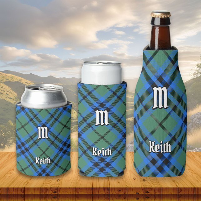 Clan Keith Tartan Can Cooler (Creator Uploaded)