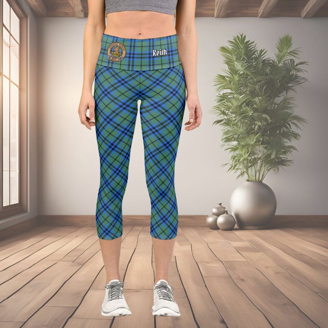 Clan Keith Tartan Capri Leggings (Creator Uploaded)