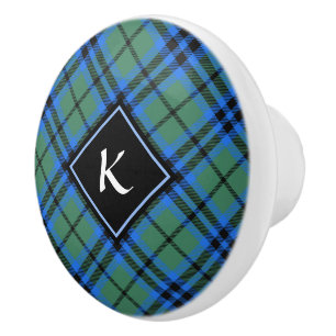 Clan Keith Tartan Ceramic Knob