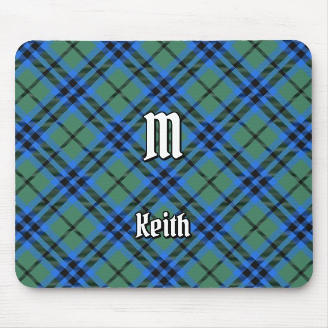 Clan Keith Tartan Mouse Pad (Front)