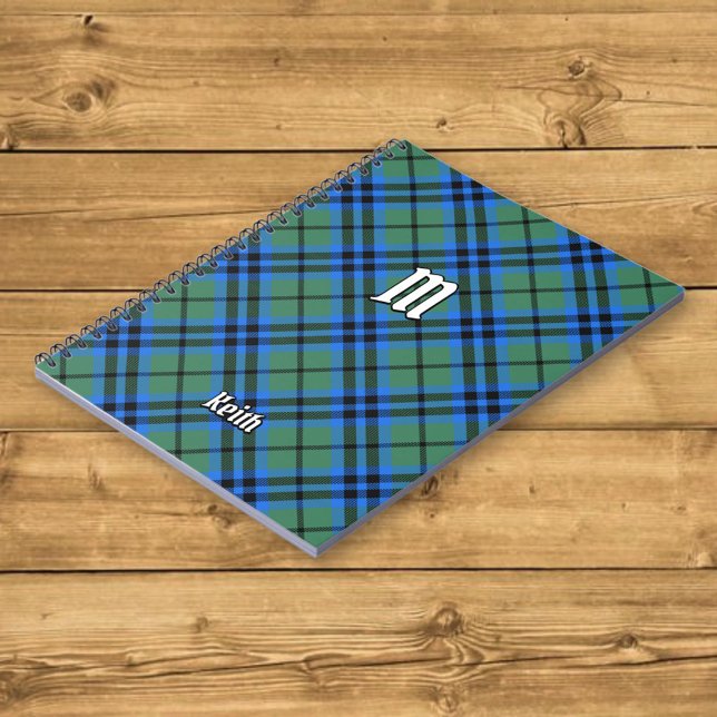 Clan Keith Tartan Notebook (Creator Uploaded)