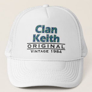 Clan Keith Vintage Customise Your Birthyear Trucker Hat
