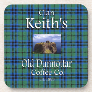 Clan Keith's Old Dunnottar Coffee Co. Coaster