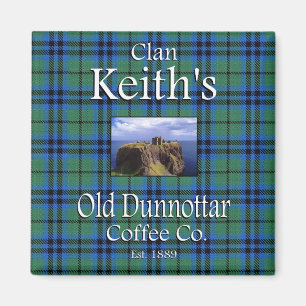 Clan Keith's Old Dunnottar Coffee Co. Magnet