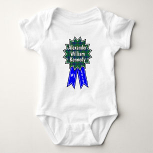 Clan Kennedy #1 Award Blue Ribbon Baby Bodysuit