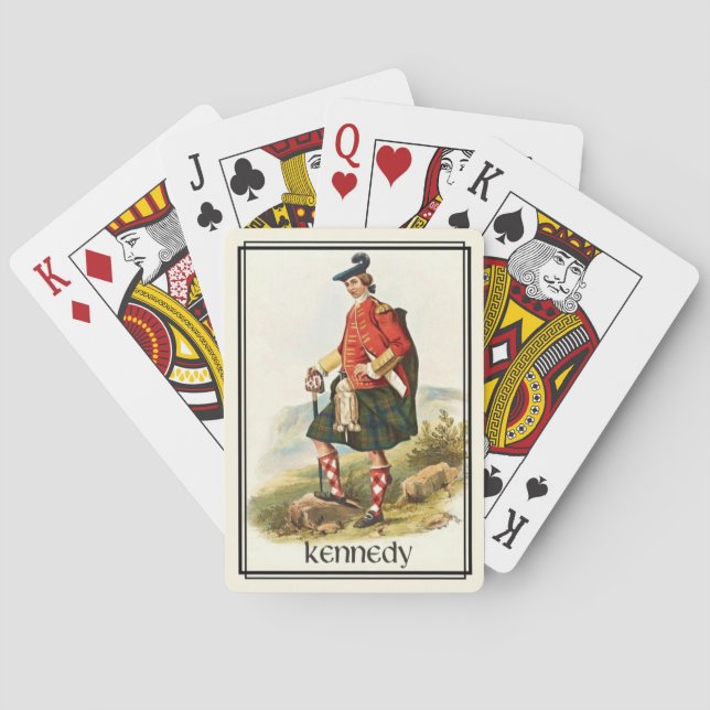 Clan Kennedy Classic Scotland Deck Playing Cards (Back)