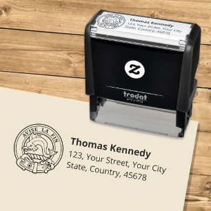 Clan Kennedy Crest Self-inking Stamp