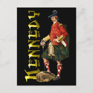 Clan Kennedy Highland Dream Postcard