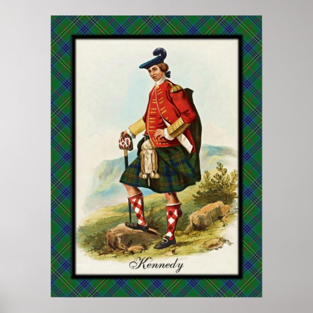 Clan Kennedy Scottish Dreams Poster (Front)
