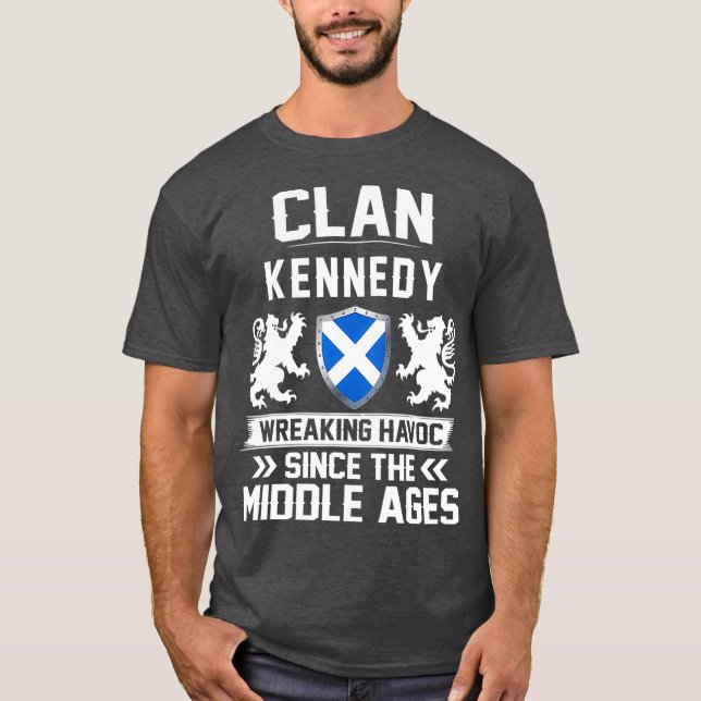 Clan KENNEDY scottish family scotland mothers T-Shirt (Front)