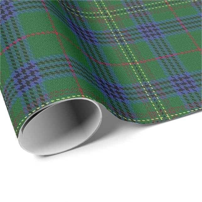 Clan Kennedy Scottish Tartan Wrapping Paper (Roll Corner)