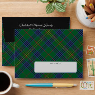 Clan Kennedy Tartan Envelope