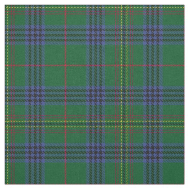 Clan Kennedy Tartan Fabric (Swatch)
